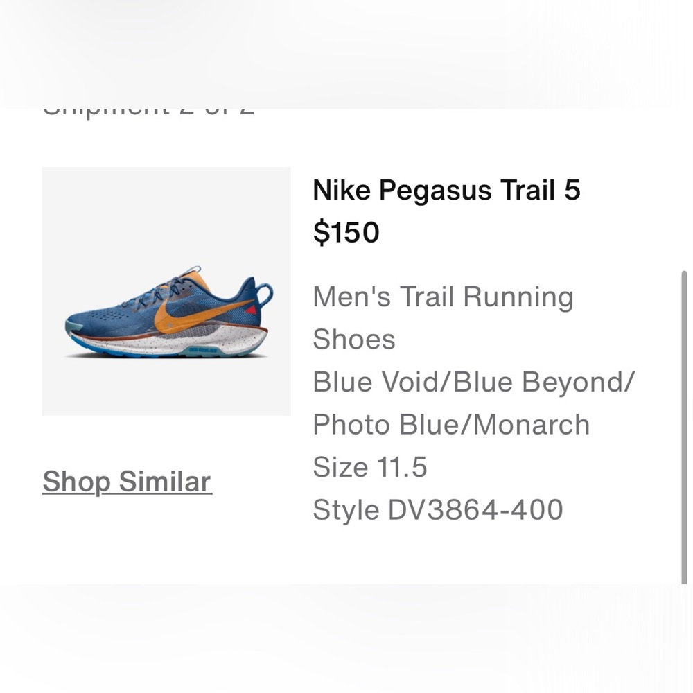 Nike Pegasus Trail 5 - Picture 2 of 6